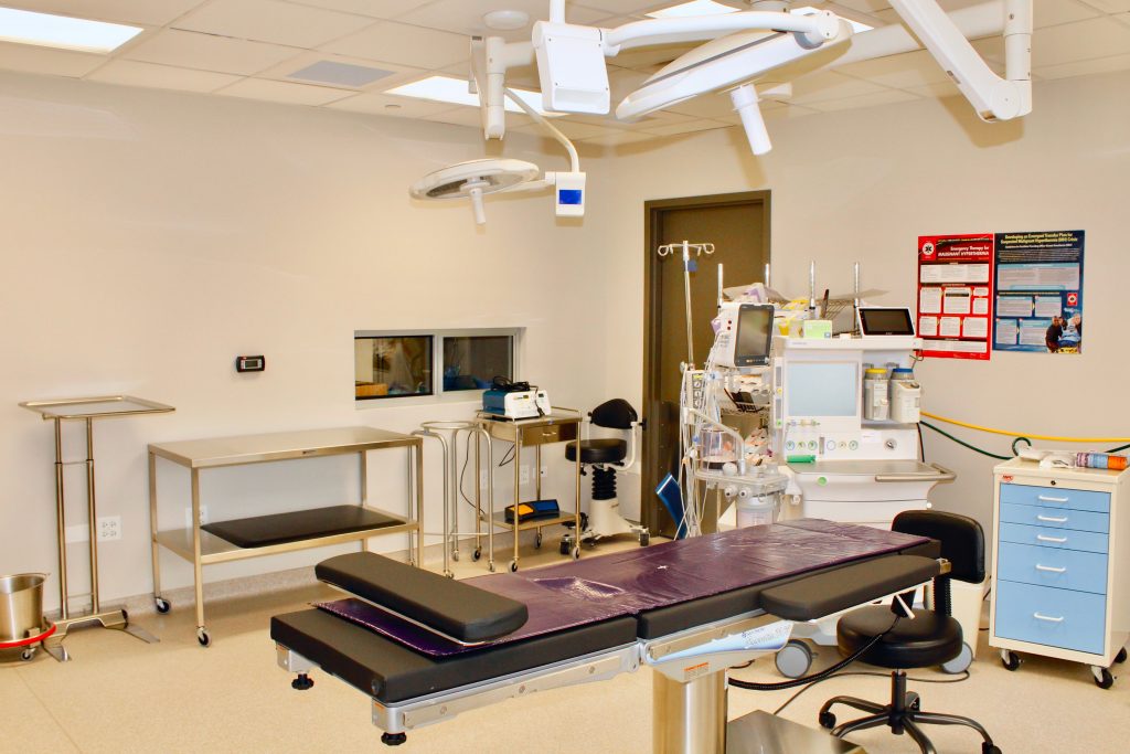 Cherry Creek Plastic Surgery Center operating room